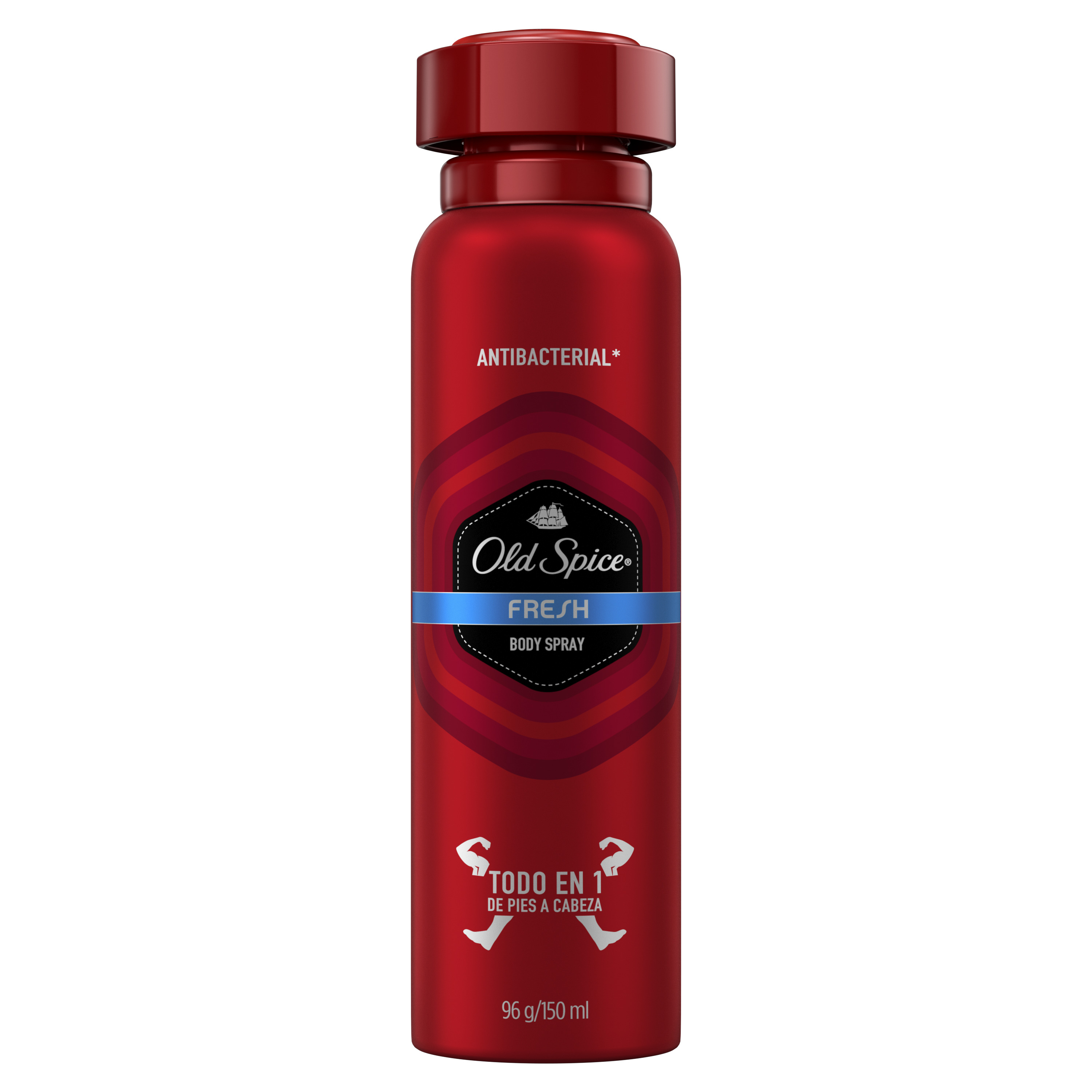Desodorante en Aerosol Old Spice Fresh ( 3 x 150 ML )