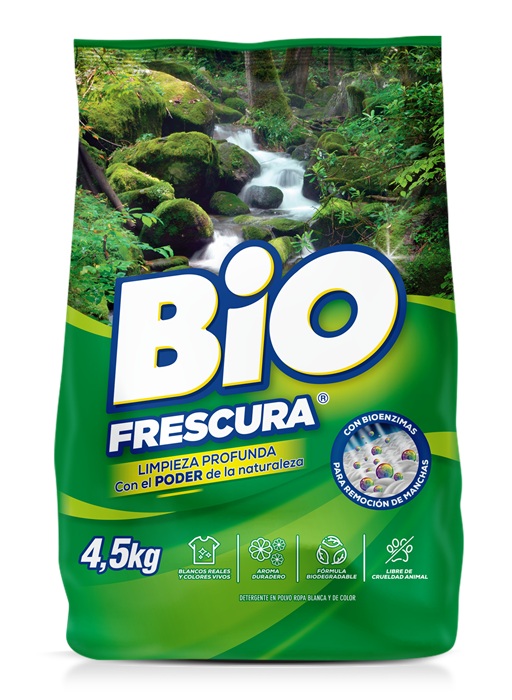 Detergente en Polvo Bio Frescura Bosque Nativo ( 4.5 KG ) 1
