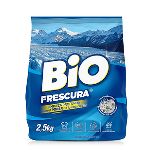Detergente en Polvo Bio Frescura Campos de Hielo ( 2.5 KG )