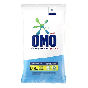 Detergente en Polvo Omo Matic ( 13.7 KG )