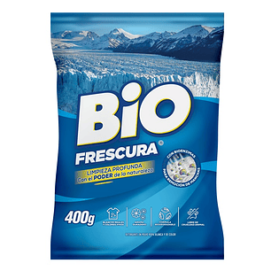 Detergente en Polvo Bio Frescura Campos de Hielo ( 6 x 400 G )