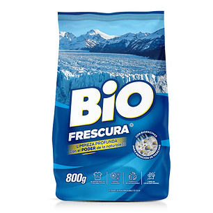 Detergente en Polvo Biofrescura Campos de Hielo ( 3 x 800 G )