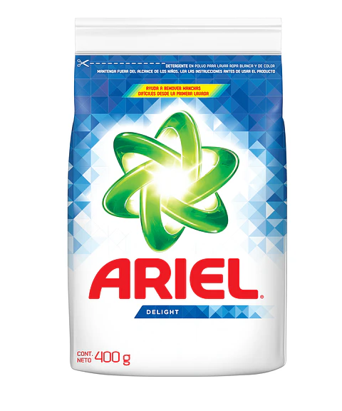 Detergente Ariel en Polvo Regular ( 6 x 400 G )