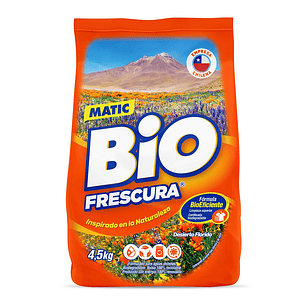 Detergente en Polvo Bio Frescura Desierto Florido ( 4.5 KG )
