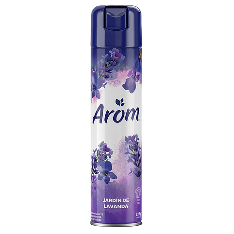 Desodorante Ambiental Aerosol Arom Jardín de Lavanda ( 3 x 225 G )