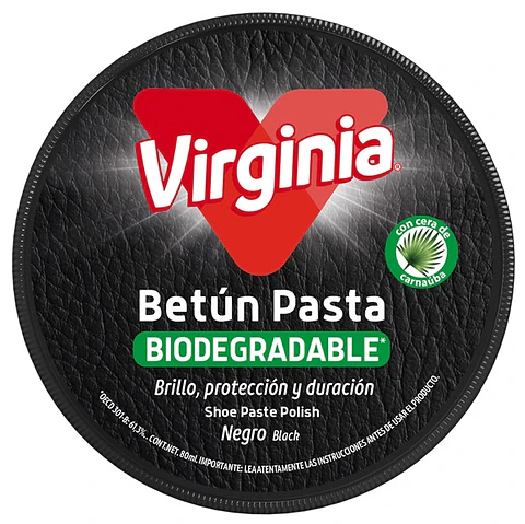 Betún Pasta Negro Virginia ( 3 x 80 ML )