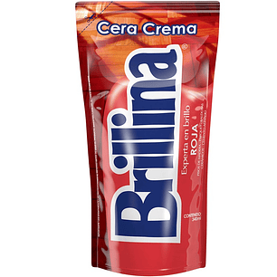 Cera Crema Roja Brillina ( 3 x 340 ML )