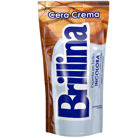 Cera Crema Incolora Brillina ( 3 x 340 ML )