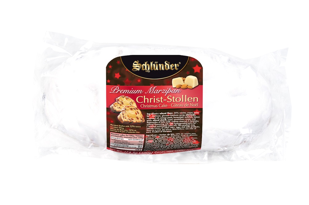 Queque Schlunder Navidad con Mazapán ( 2 x 500 G ) 1