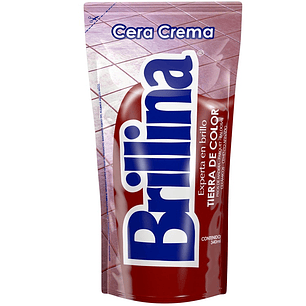 Cera Crema Tierra Color Brillina ( 3 x 340 ML )