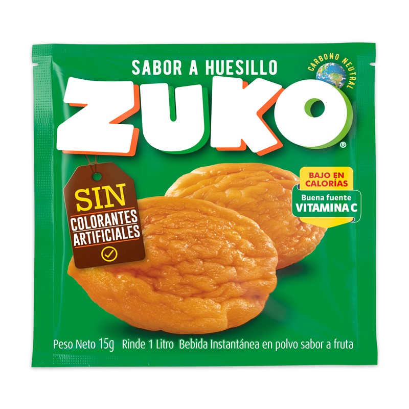 Jugo en Polvo Zuko Huesillo ( 10 UD ) 1