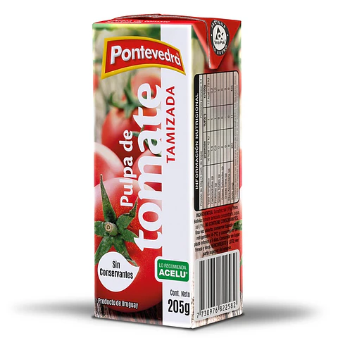 Pulpa de Tomates Pontevedra ( 3 x 205 G )