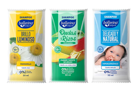 Shampoo Ballerina Mixto Sachet ( 50 x 50 ML )