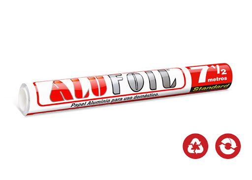 Papel Alumnio Alufoil ( 7.5 MT )