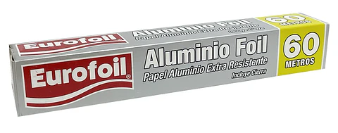 Papel Aluminio Eurofoil ( 60 MT )