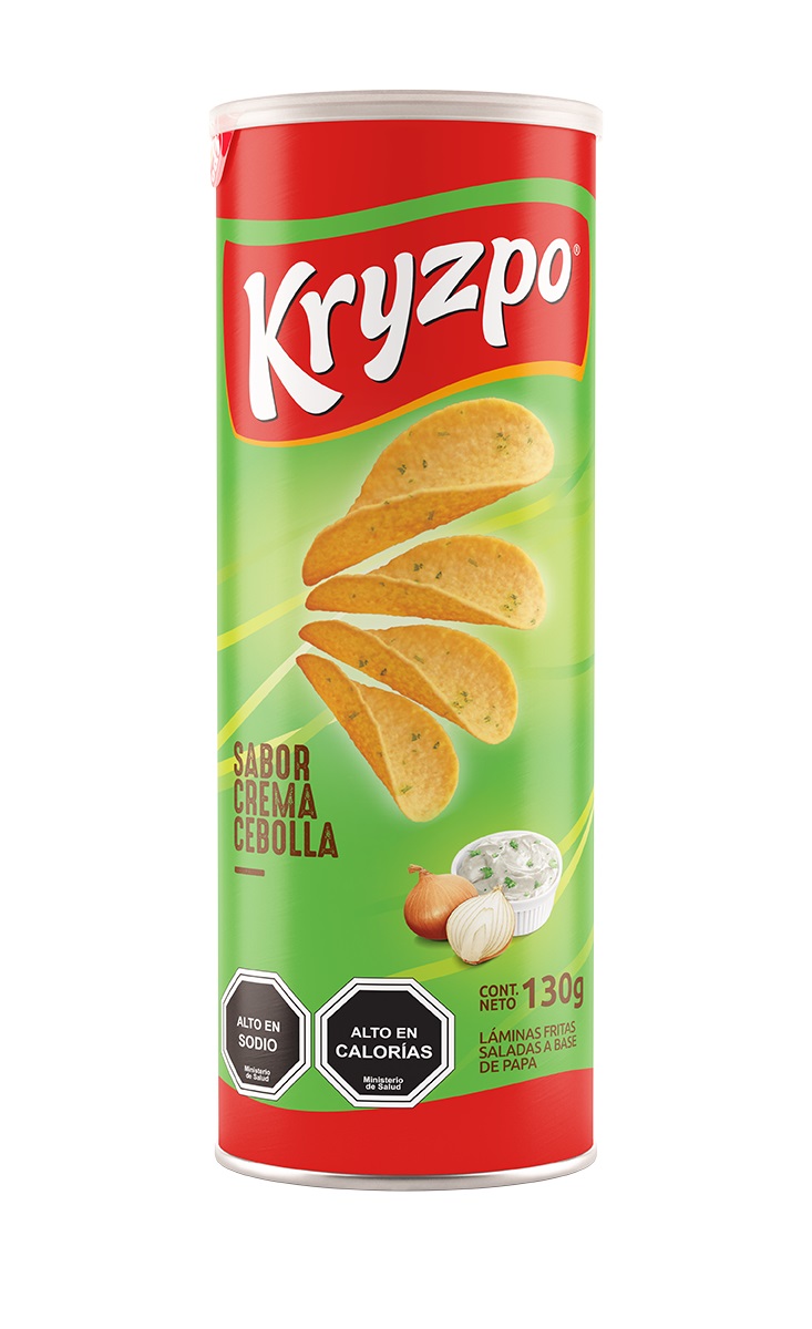 Papas Fritas Kryzpo Crema Cebolla ( 2 x 130 G )