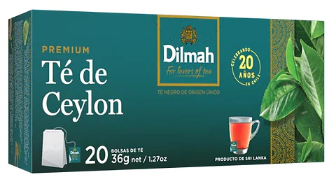 Té Dilmah Ceylon ( 4 x 20 Bolsitas )
