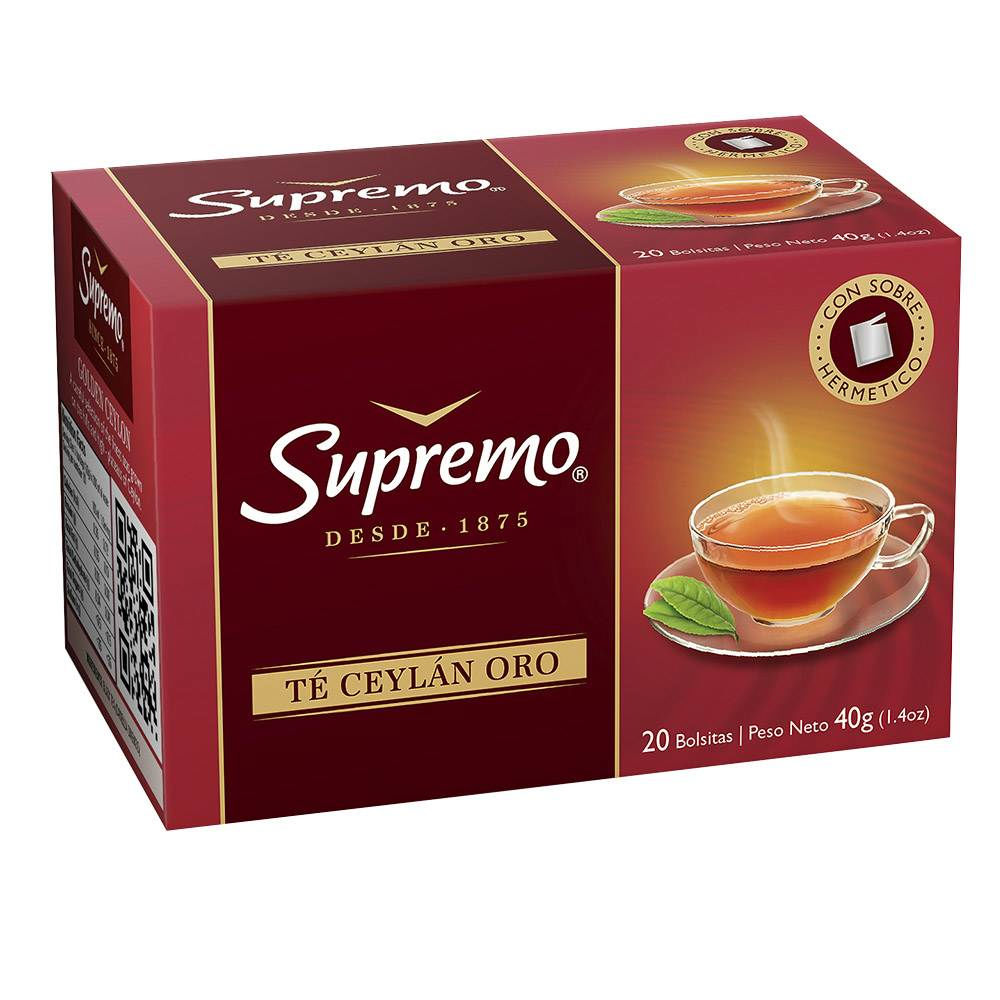 Té Supremo Oro ( 4 x 20 UD )