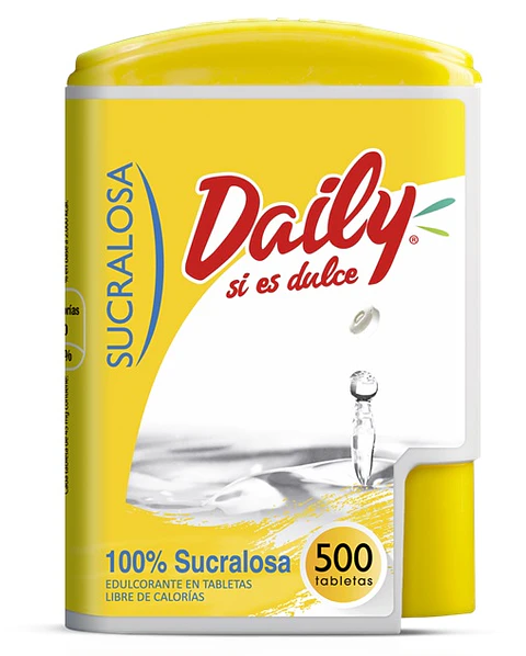 Endulzante Sucralosa Tabletas Daily ( 500 UD )