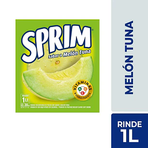 Jugo en Polvo Sprim Melón Tuna ( 10 UD )