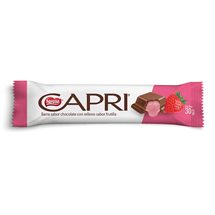 Chocolate Capri Relleno Frutilla ( 24 x 30 G )