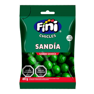 Chicles Fini Sandía ( 4 x 80 G )