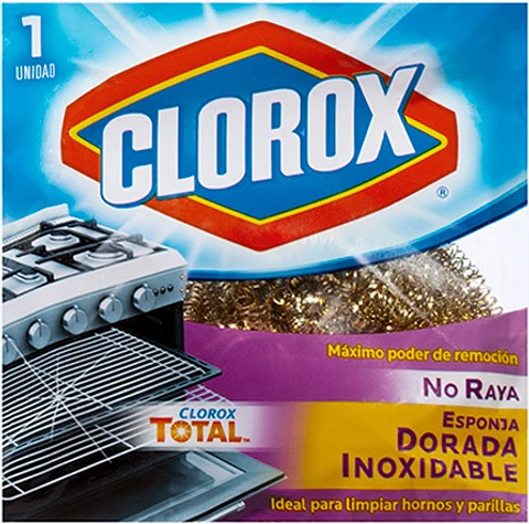 Esponja Dorada Clorox ( 4 x 1 UD )