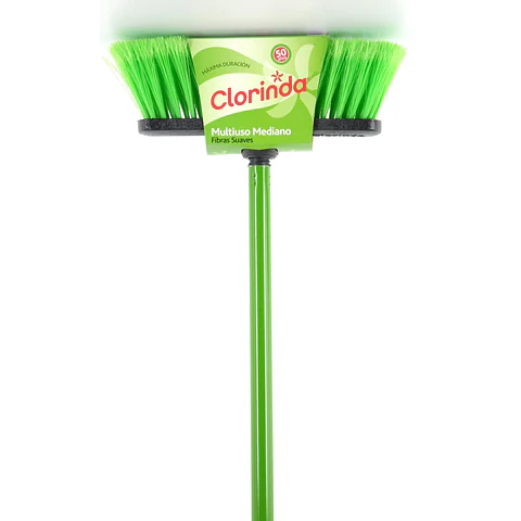 Escobillón Multiuso Mediano con Mango Clorinda ( 3 UD )