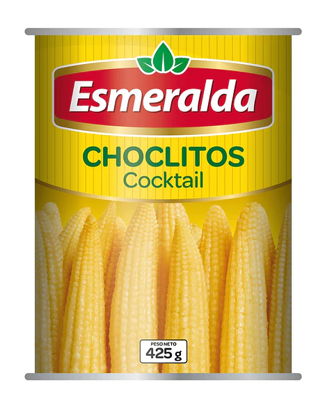 Choclitos de Cóctel Esmeralda ( 3 x 425 G )