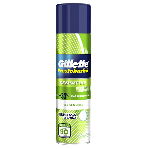 Espuma de Afeitar Gillette Sensitive ( 3 x 150 ML )