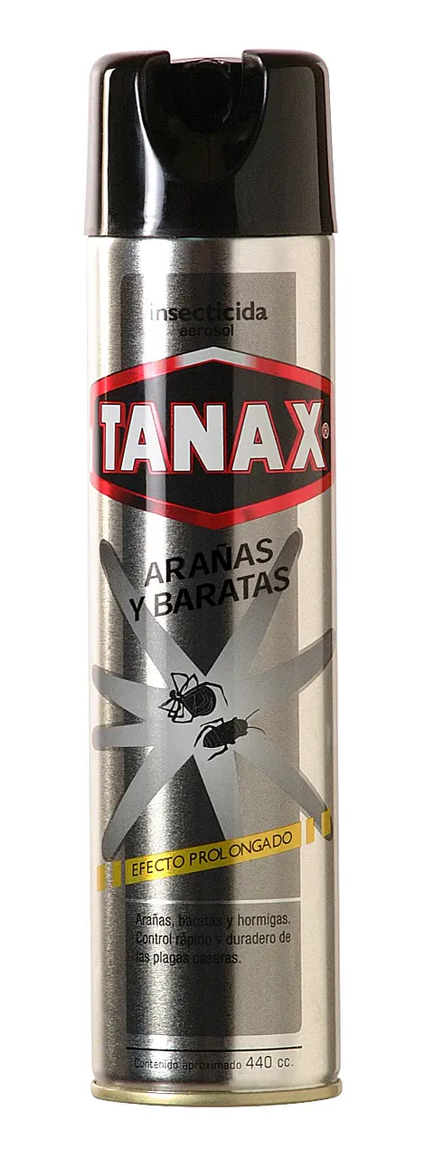 Insecticida Aerosol Tanax Arañas y Baratas ( 3 x 440 ML )