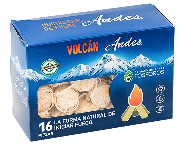 Iniciador de Fuego Volcán Andes ( 16 UD  )