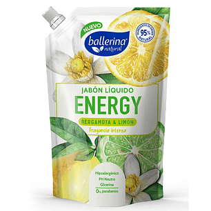 Jabón Ballerina Doypack Energy ( 2 x 750 ML )