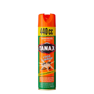 Insecticida Aerosol Tanax Casa y Jardín ( 3 x 440 ML )