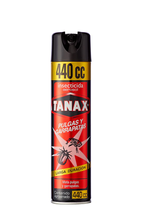 Insecticida Aerosol Tanax Pulgas y Garrapatas ( 3 x 440 ML )