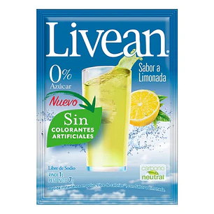 Jugo en Polvo Livean Limonada ( 10 UD )