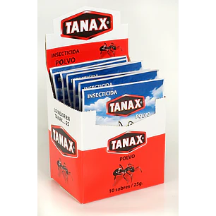 Insecticida en Polvo Tanax ( 10 x 25 G )