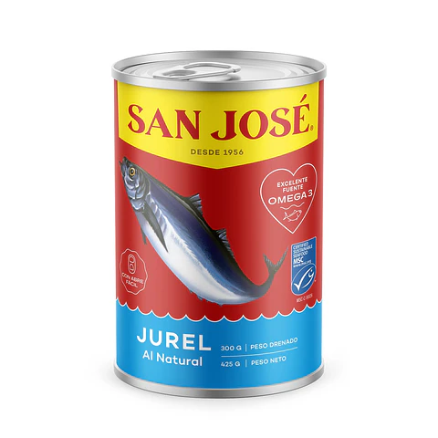 Jurel San José Natural ( 3 x 425 G )