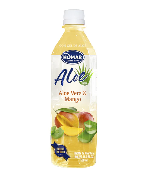 Jugo Aloe Vera Homar Mango ( 5 x 500 ML )