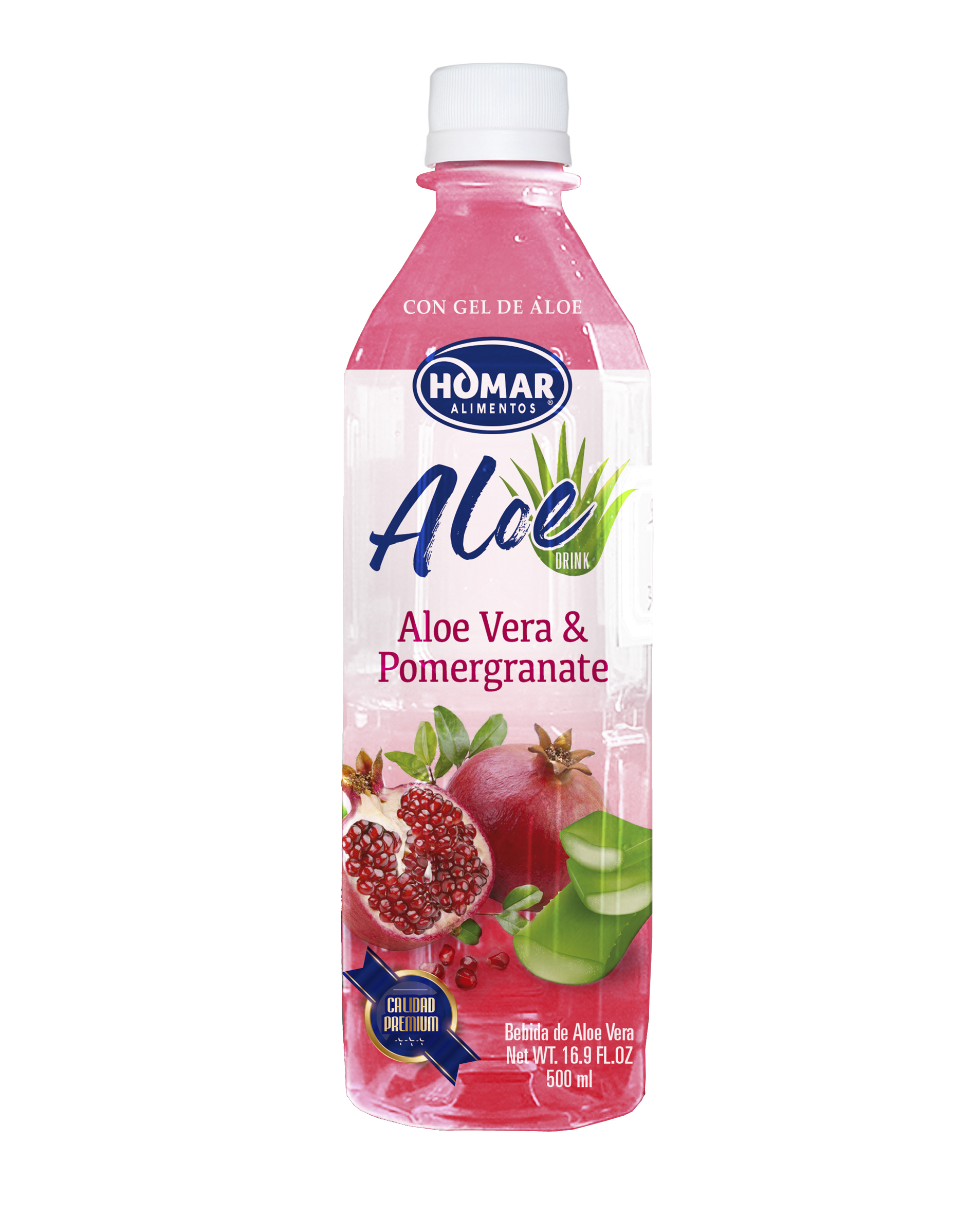 Jugo Aloe Vera Homar Granada ( 5 x 500 ML ) 1