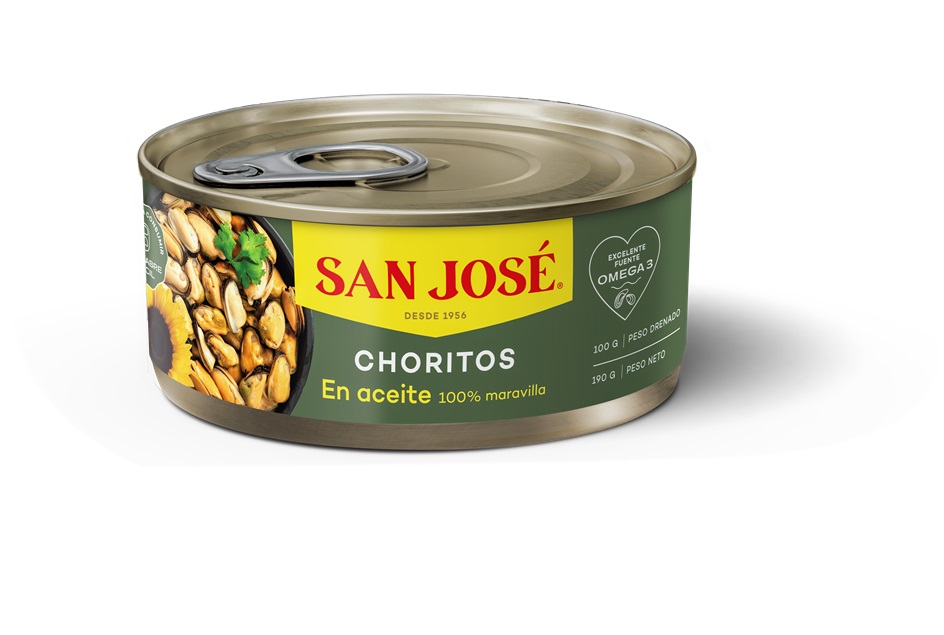 Choritos San José Aceite ( 3 x 190G ) 1