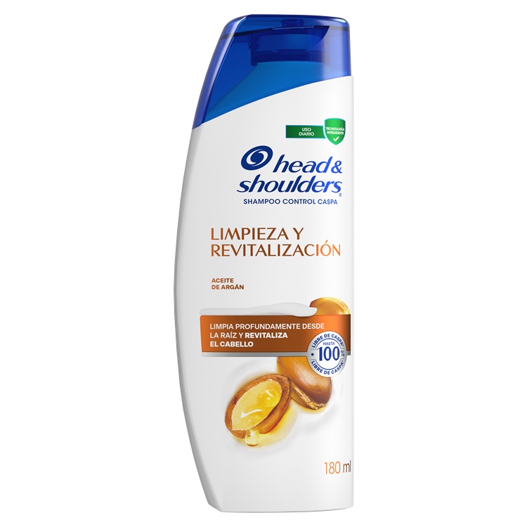 Shampoo Head & Shoulders Limpieza y Revitalización ( 2 x 180 ML ) 1