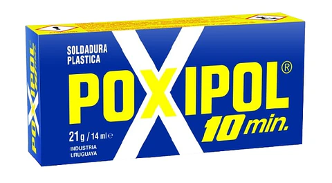 Pegamento Soldadura Plástica Poxipol Metálico ( 6 x 14 ML )
