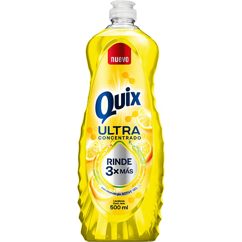 Lavalozas Quix Ultra Amarillo ( 3 x 500 ML )