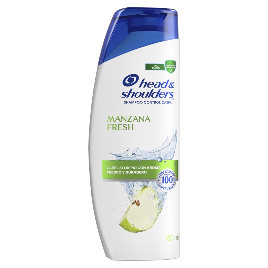 Shampoo Head & Shoulders Manzana Fresh ( 2 x 180 ML ) 1