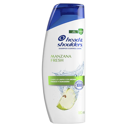 Shampoo Head & Shoulders Manzana Fresh ( 2 x 180 ML )