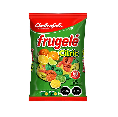 Gomitas Frugelé Citric Ambrosoli ( 350 G )