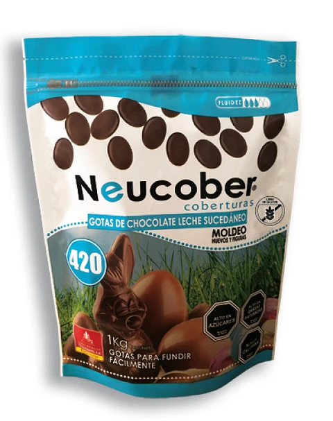 Cobertura de Chocolate Neucober Leche ( 1 KG )