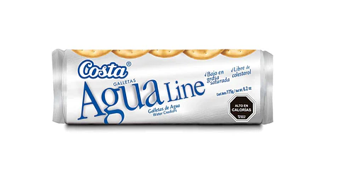 Galleta Agua Line Costa ( 5 x 175 G )