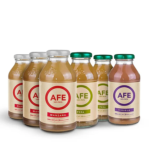 Jugo Surtido Afe (3 Manzana 2 Pera 1 Ciruela) ( 6 x 300 ML )